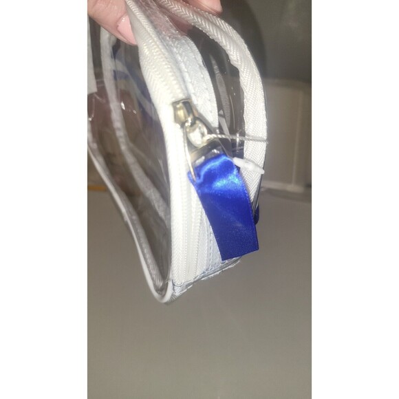 Vivitar Game Day Waist Pouch, Clear w/ Blue Adjustable Strap - Picture 4 of 4